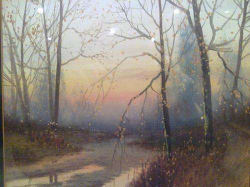 G Trevor - Trees by a River - Stunning!
